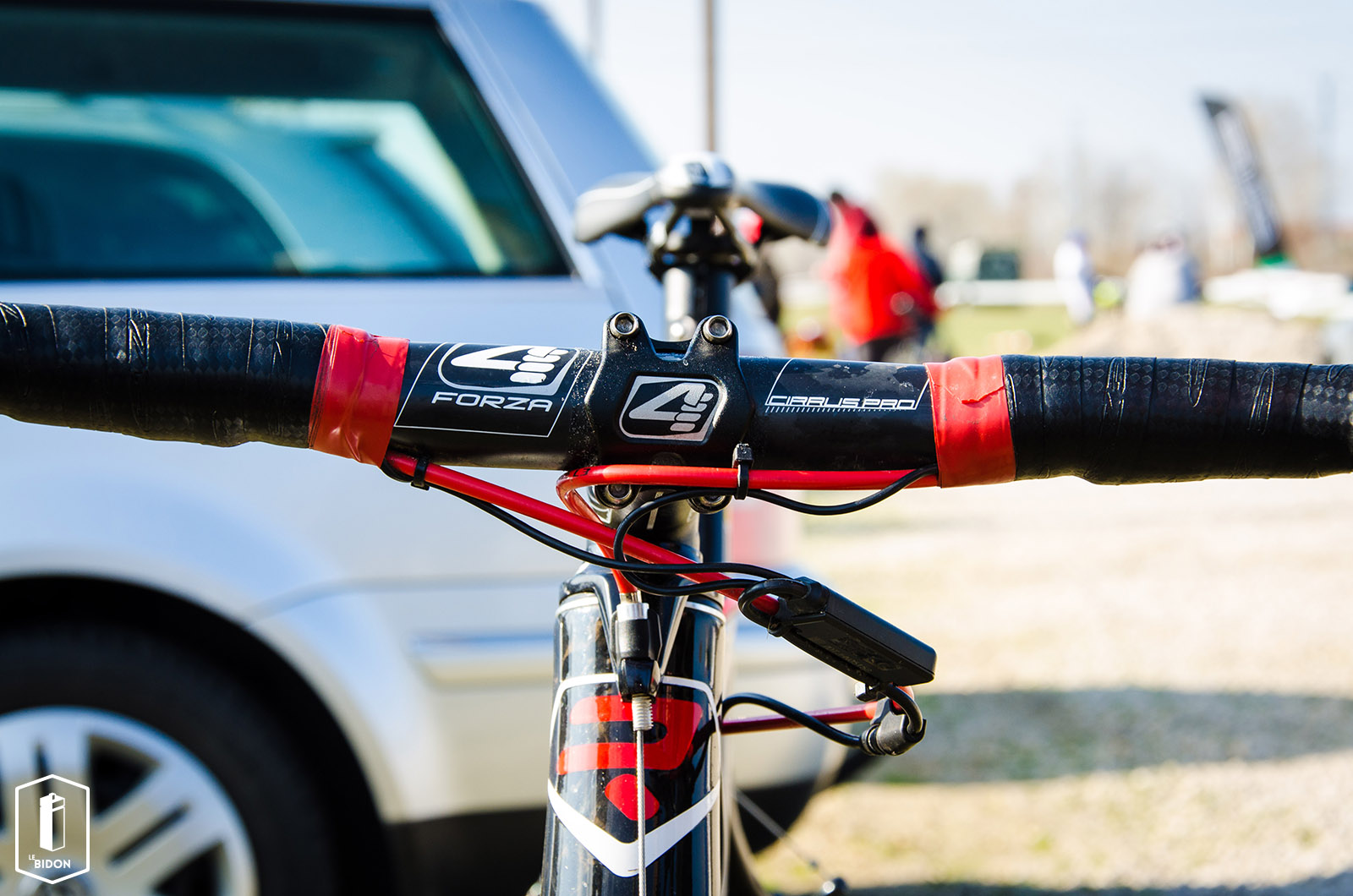 This is Belgium. This is cyclocross.