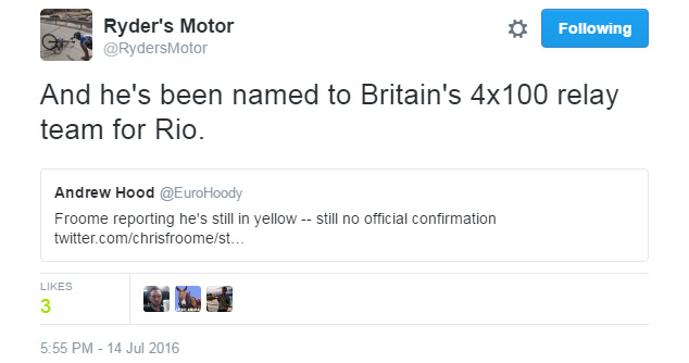 Froome futása