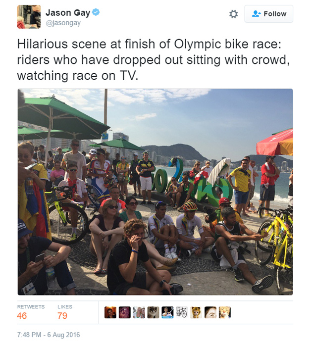 Más sportolók elszigetelve élnek, de nem úgy a bringások!