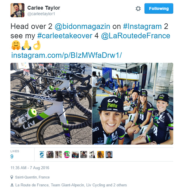 A végére hagytuk a legfontosabbat: Carlee Taylor a mi Instagramunkat kezeli e héten!