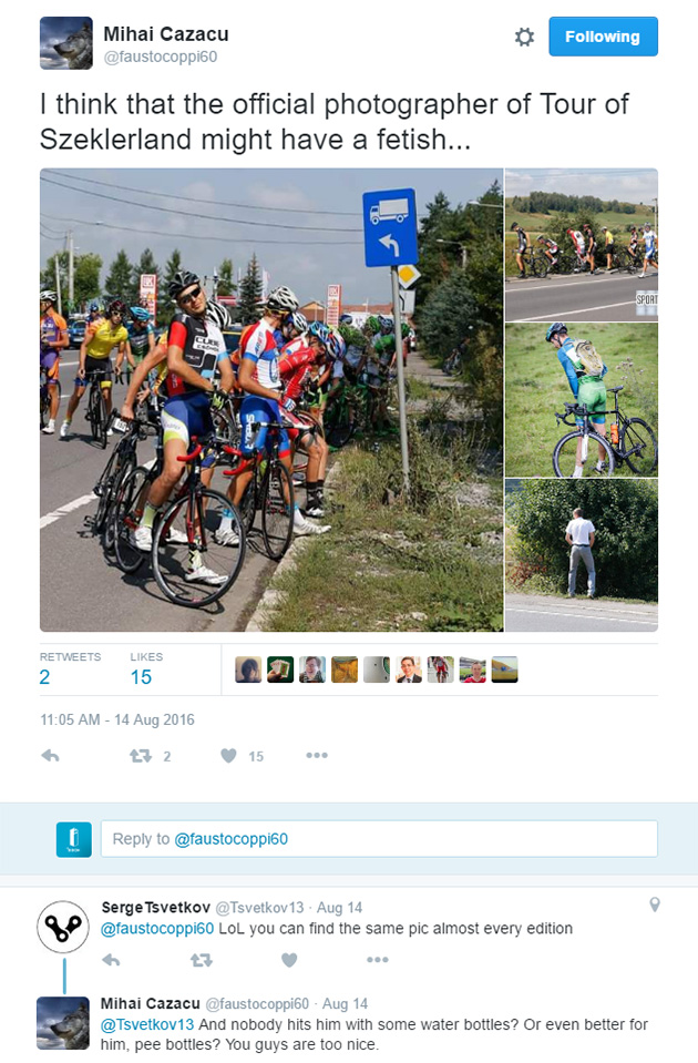 Többeknek feltűnt, egy versenyző reagált is