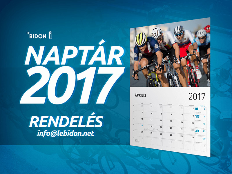 Bidon naptár 2017